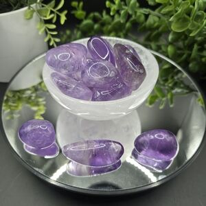 Amethyst tumble from Brazil